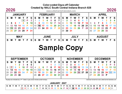 One Page non-perforated - PURPLE 2026